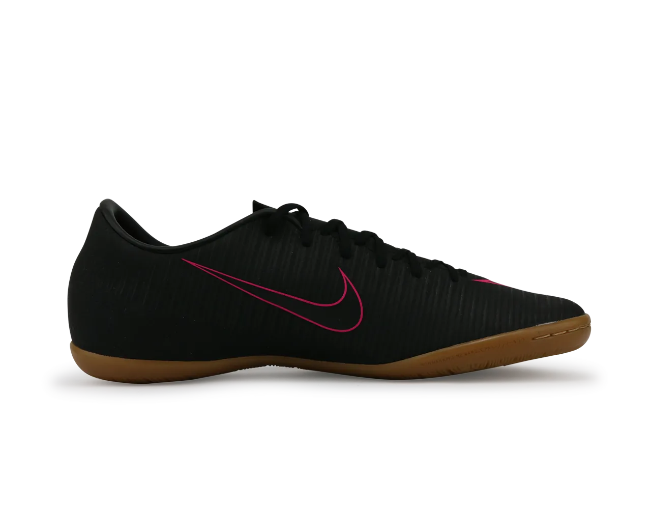 Nike Men's MercurialX Victory VI Indoor Soccer Shoes Black Pink/Blast Gum/Light Brown