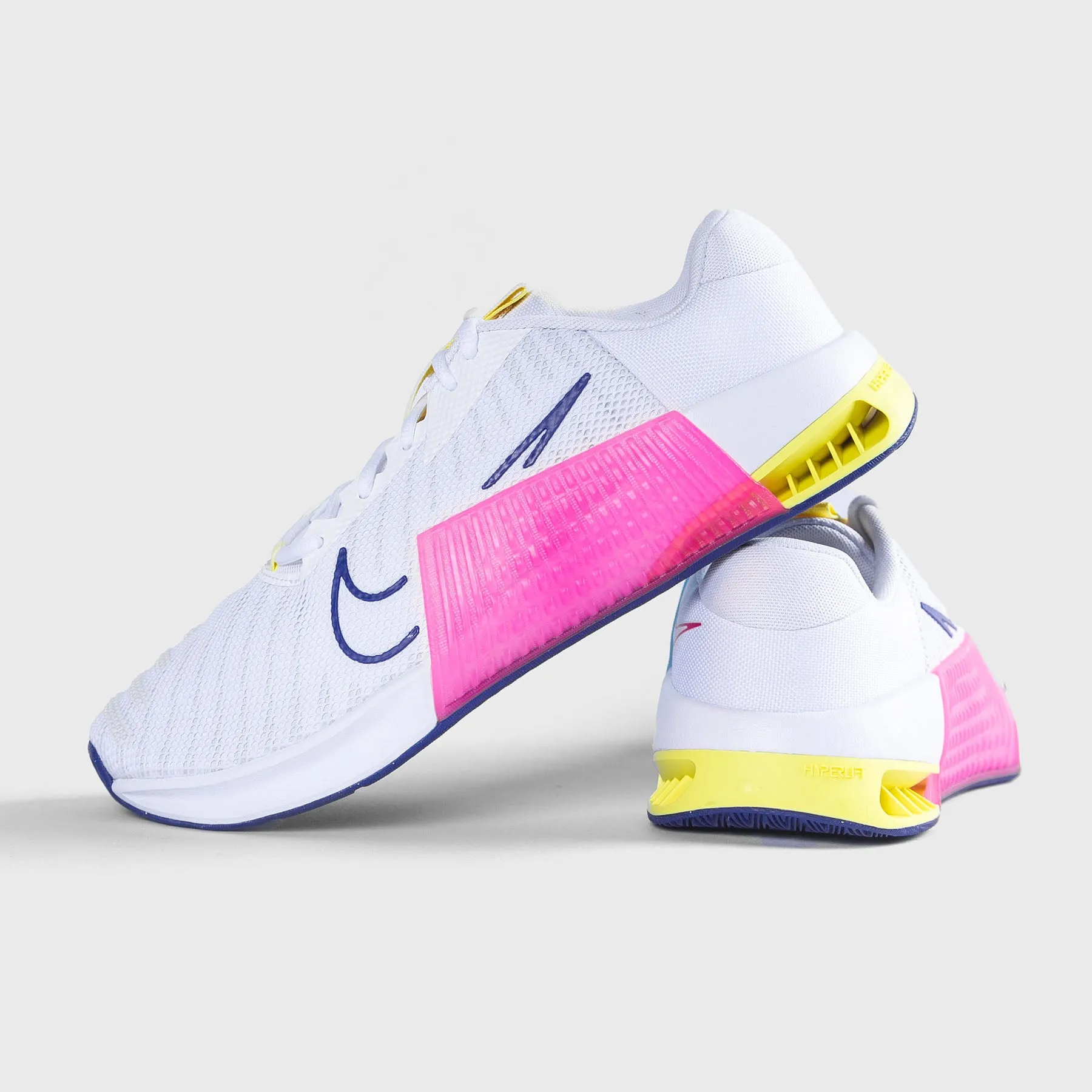 Nike - Metcon 9 Men's Training Shoes - WHITE/WHITE-DEEP ROYAL BLUE-FIERCE PINK