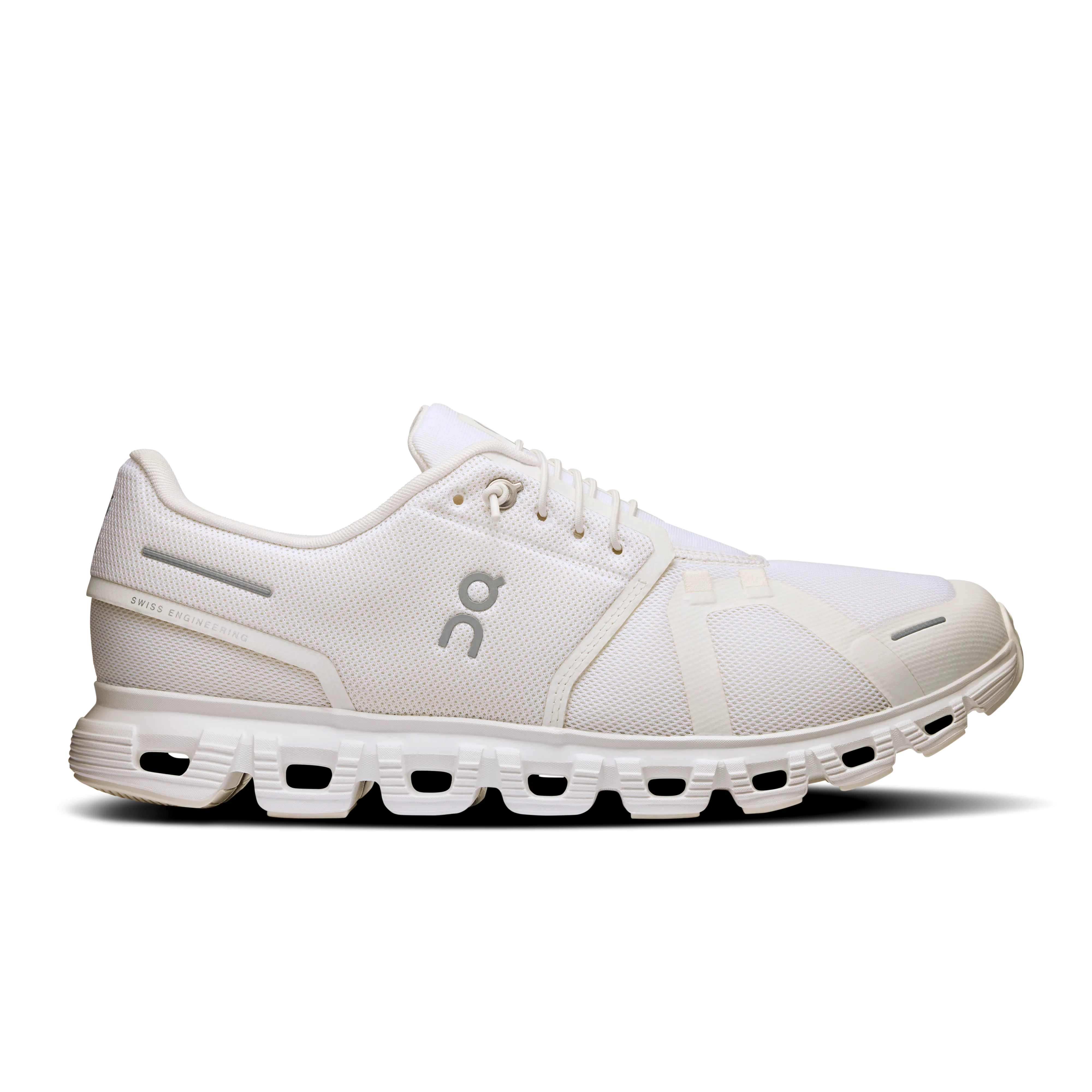 On Running Men's Cloud 6 Shoes - White / White