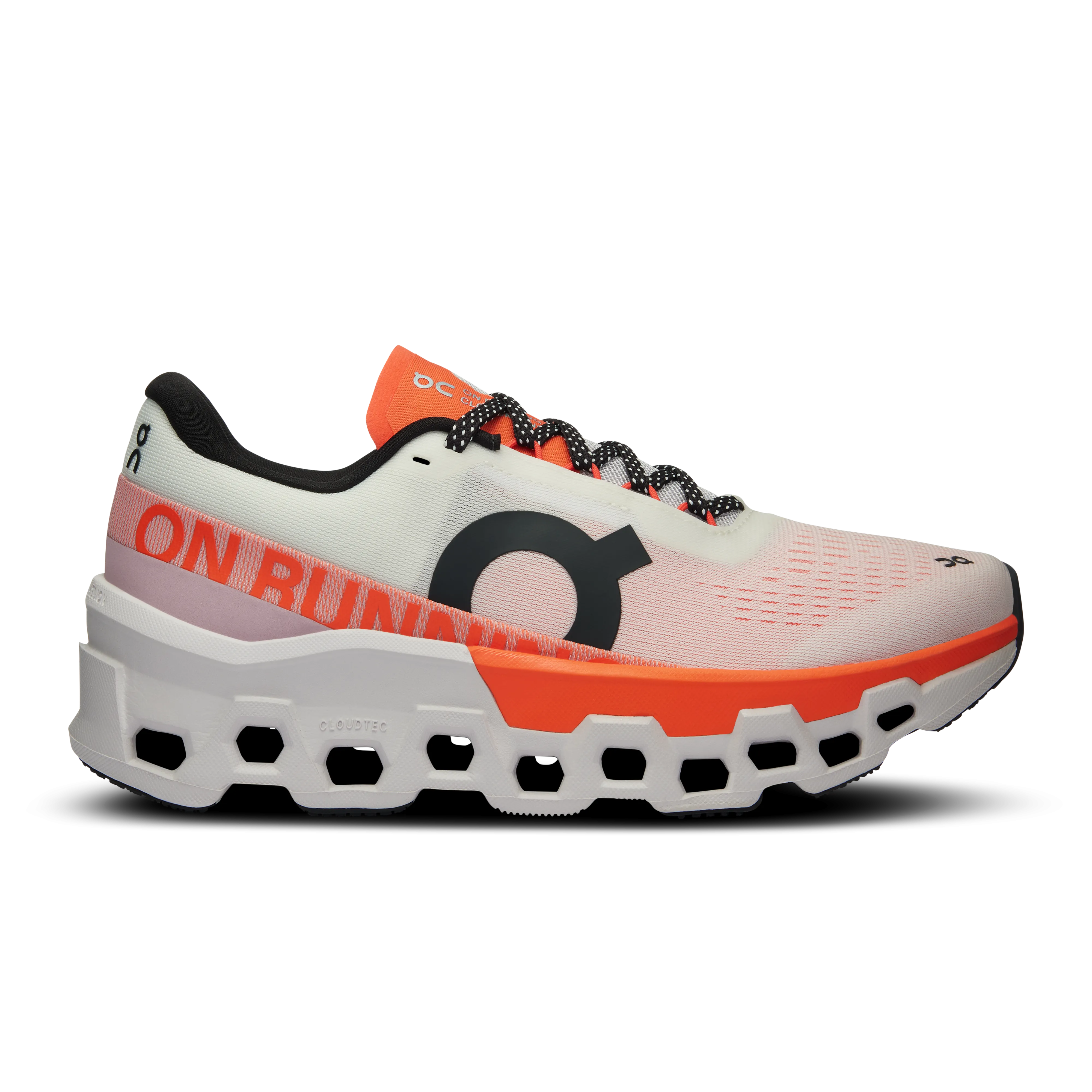 On Running Women's Cloudmonster 2 Shoes - White / Flame