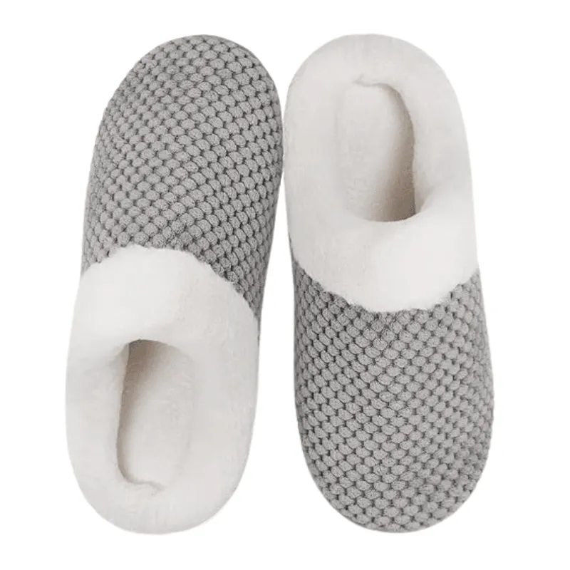 Orthopedic Indoor Slippers – Plush Comfort for Everyday Wear