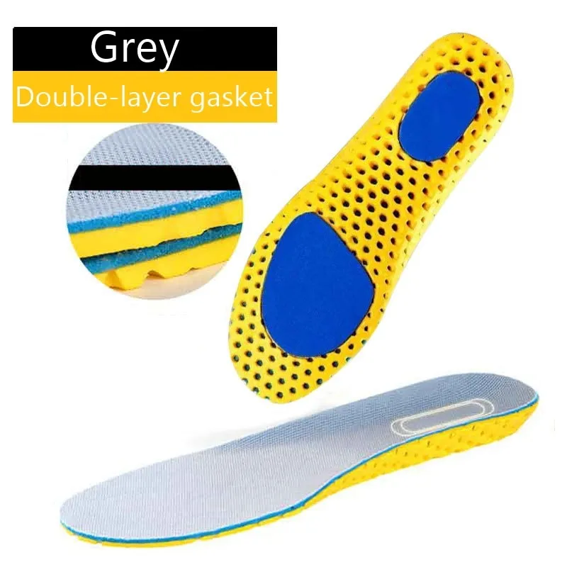 Orthopedic Memory Foam Insole Mesh Breathable Deodorant Shoe Sole Sport Running Insert for Feet  Man Woman Sneaker Shoe Pad