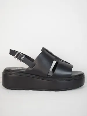 Phuket Platform Sandal Black