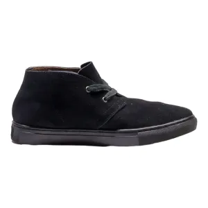 POLO Chukka Boots Black Leather Mens UK 8