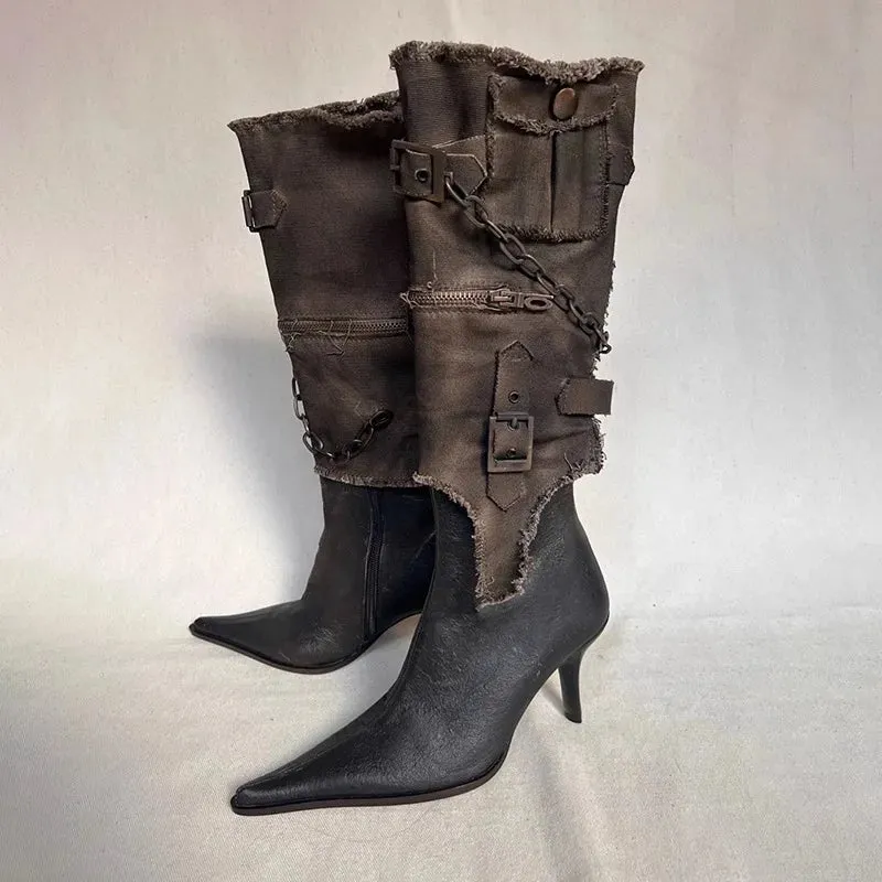 Pre Order:  Detachable Tool Sleeve Cowboy Boots