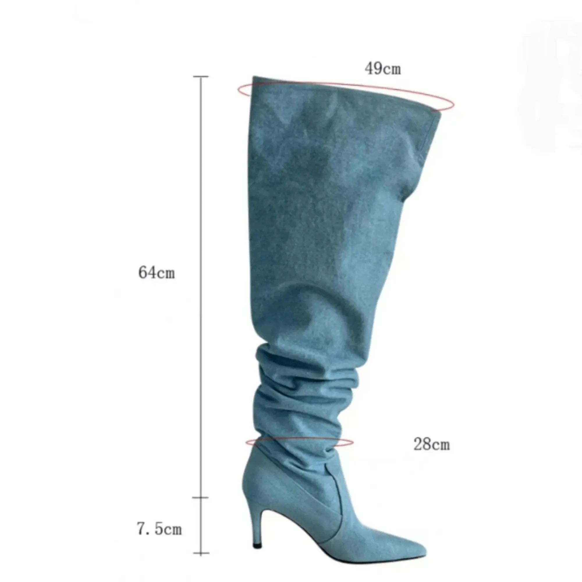 Pre Order:  Pleated Wide Sleeve Barrel Boots