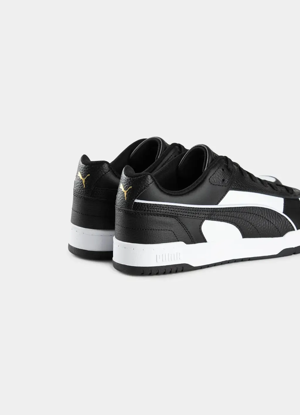 PUMA RBD GAME LOW - BLACK/WHITE/GOLD