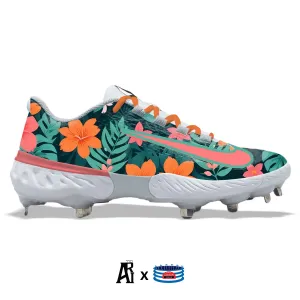 "Island Blossom" Nike Alpha Huarache Elite 4 Low Cleats