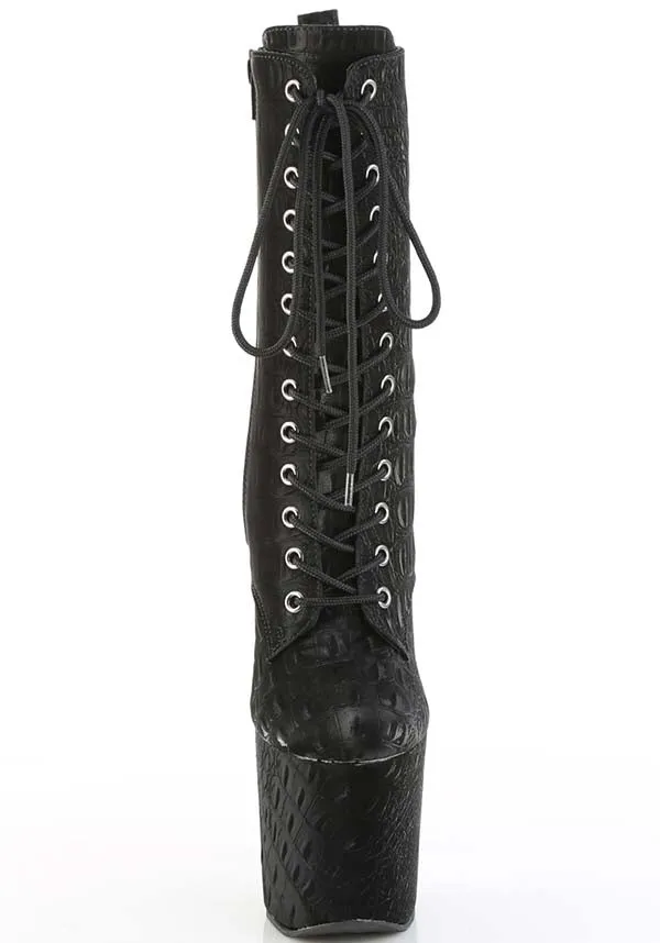 RAZZLE-1040WR [Black] | PLATFORM BOOTS [PREORDER]