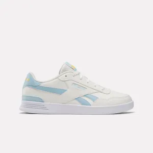 Reebok Court Advance Clip Shoes Chalk/Softblue/Fiercegold