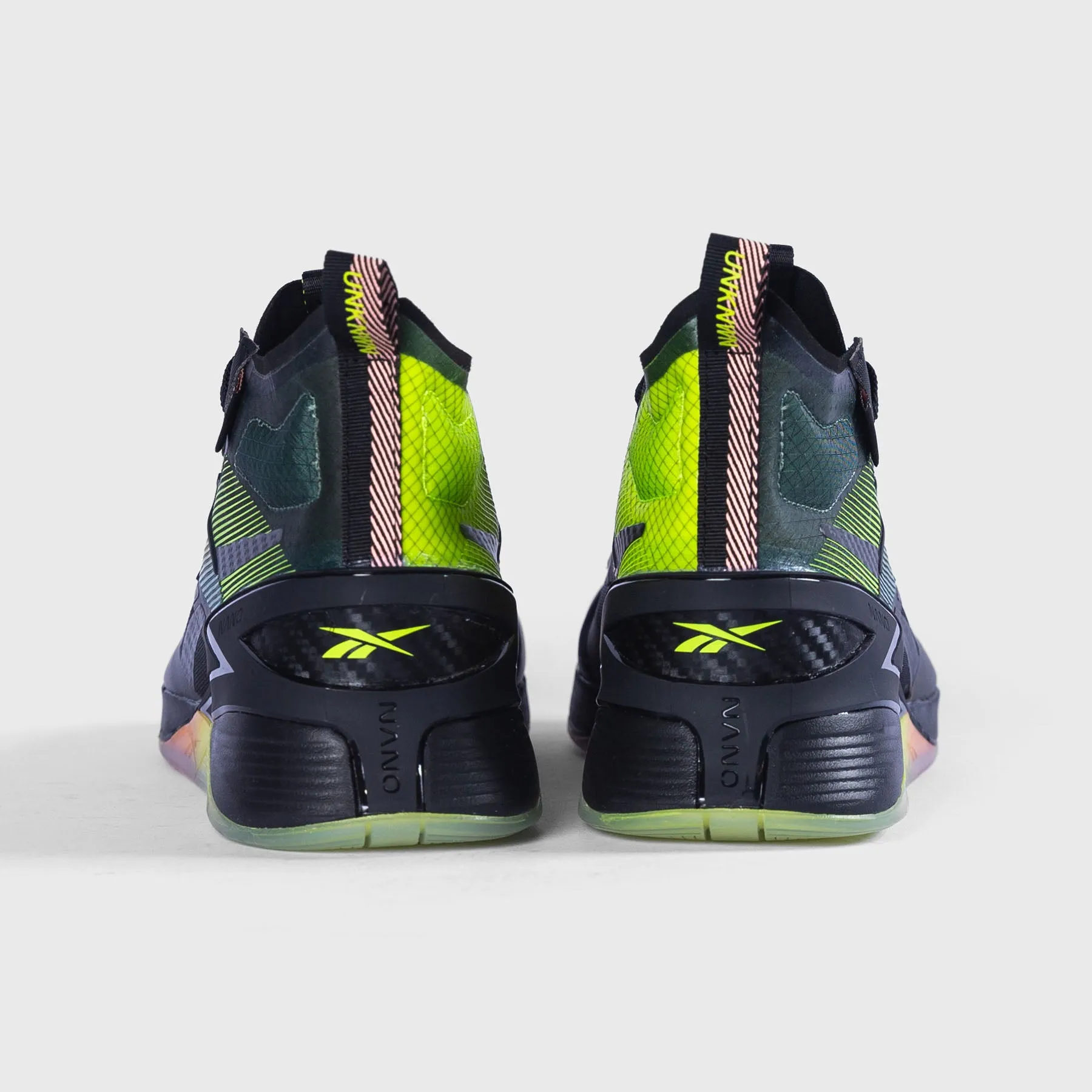 REEBOK - NANO X4 UNKNWN - BLACK/TREK GREEN/ACID YELLOW