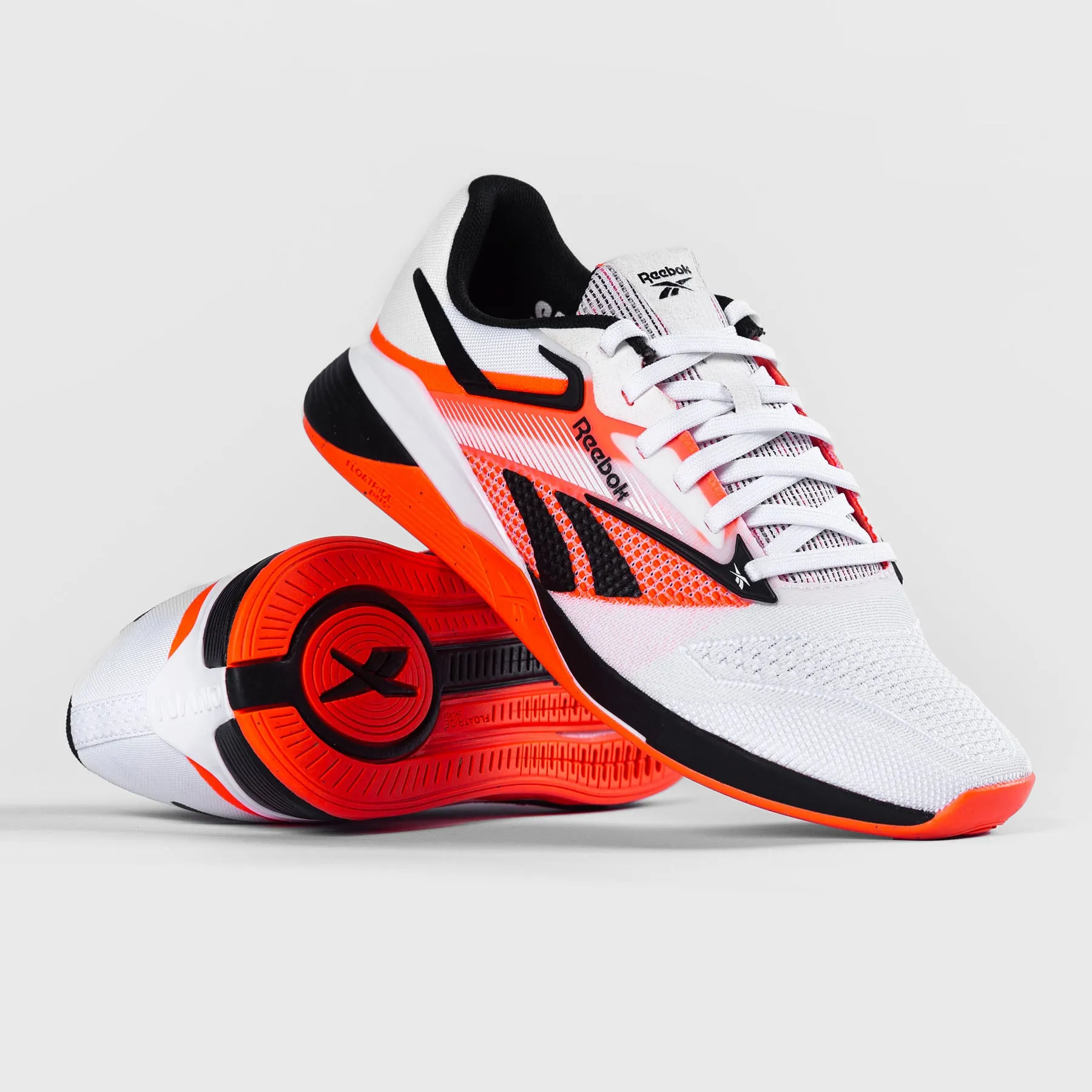 REEBOK - NANO X4 - WOMEN'S - WHITE/BLACK/ORANGE FLARE