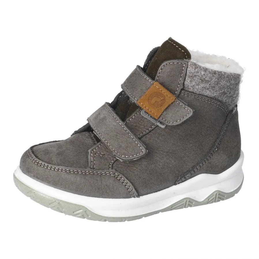 Ricosta: Luan Waterproof Velcro Boot - Timo / Grey-Green