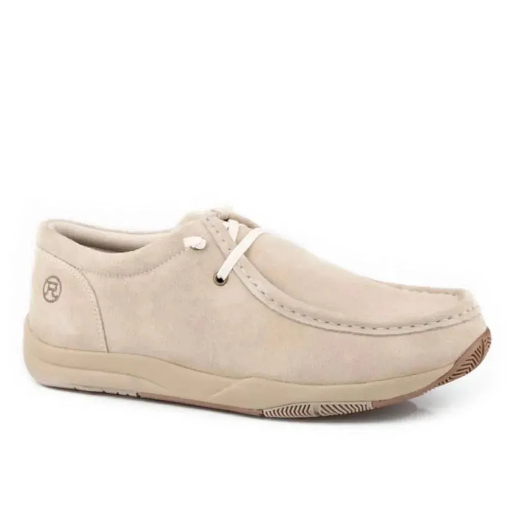 Roper Icemane (Tan) - Men's Leather Suede Shoe