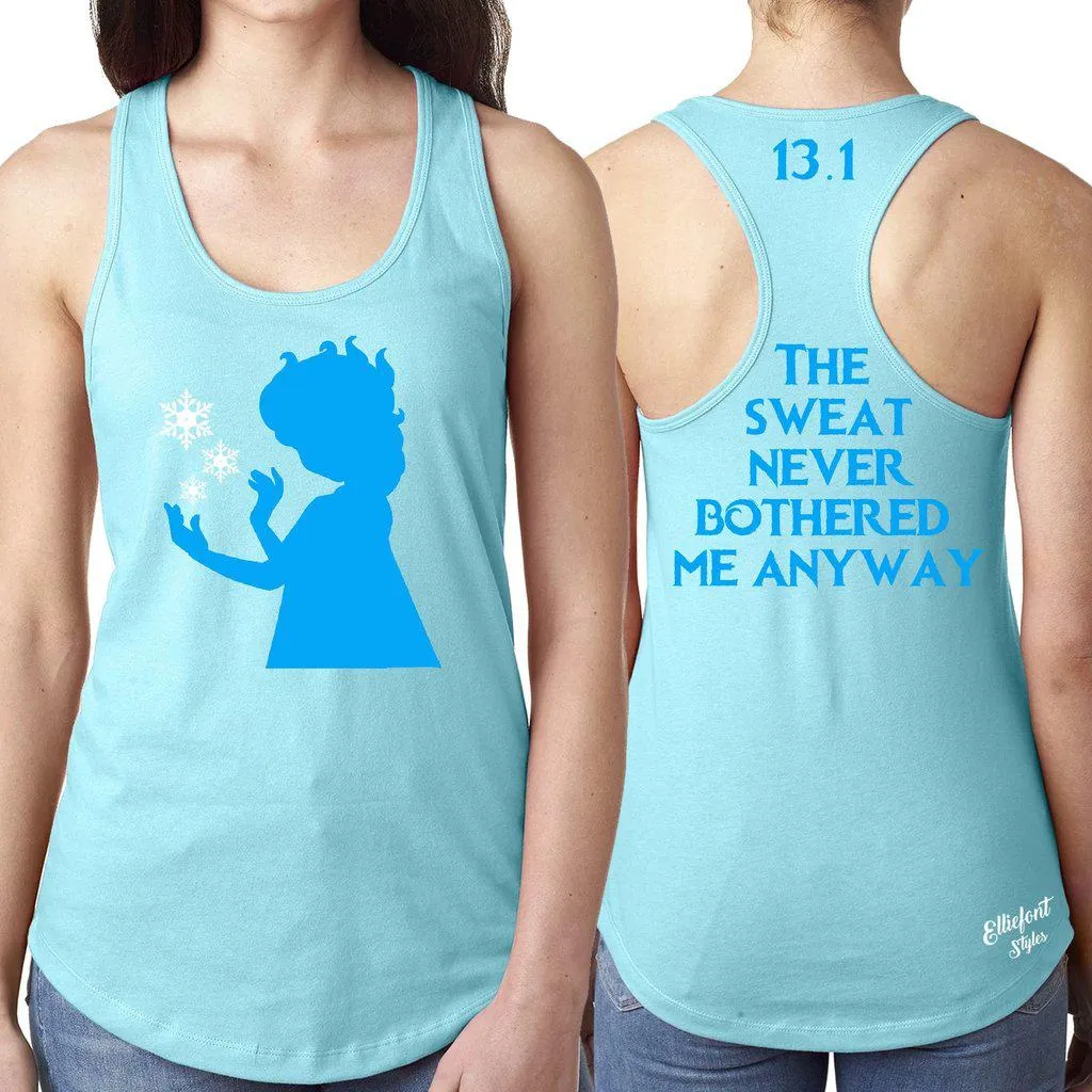 Run Tank Top Ice Queen Race Marathon Shirt