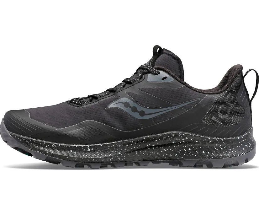 Saucony | Peregrine ICE  3 | Men's | Black/Shadow