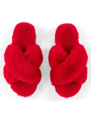 Shiraleah Christina Slippers | Red