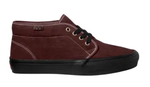 Skate Chukka | Dark Red/Black