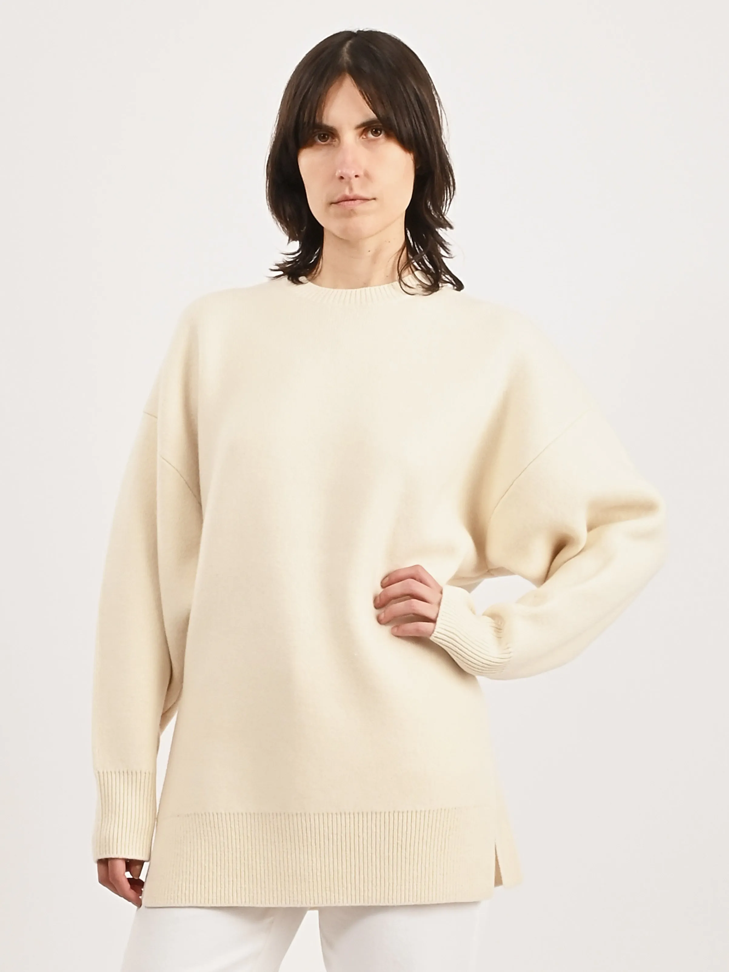 Snow Double-Knit Pullover