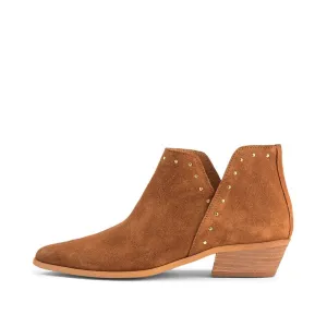 Sofia boot suede - TAN