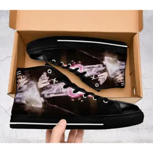 Soul Eater Miyano Mamoru Shoes High Top Sneakers for Kids and Adults