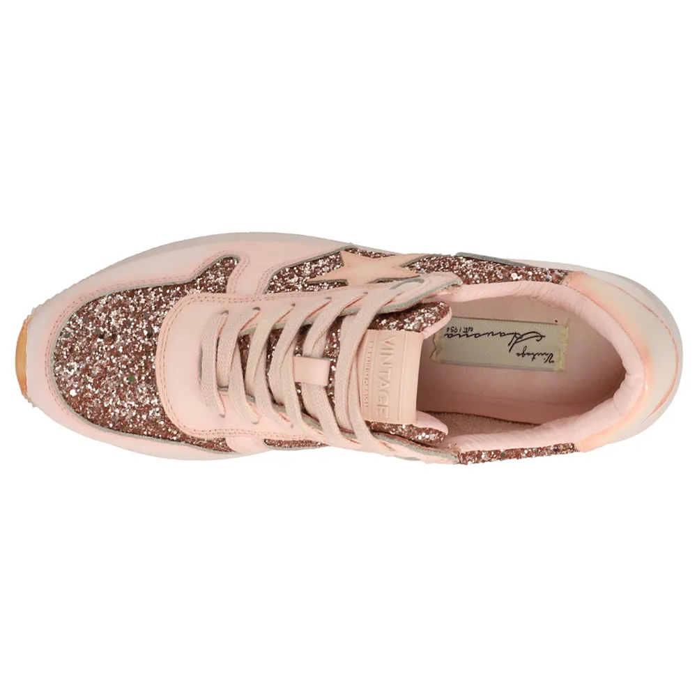 Splendid 3 Glitter Lace Up Sneakers