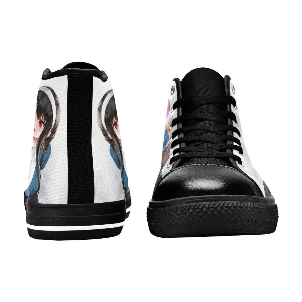 Spy x Family Yor Anya Shoes High Tops Sneakers for Kids and Adults