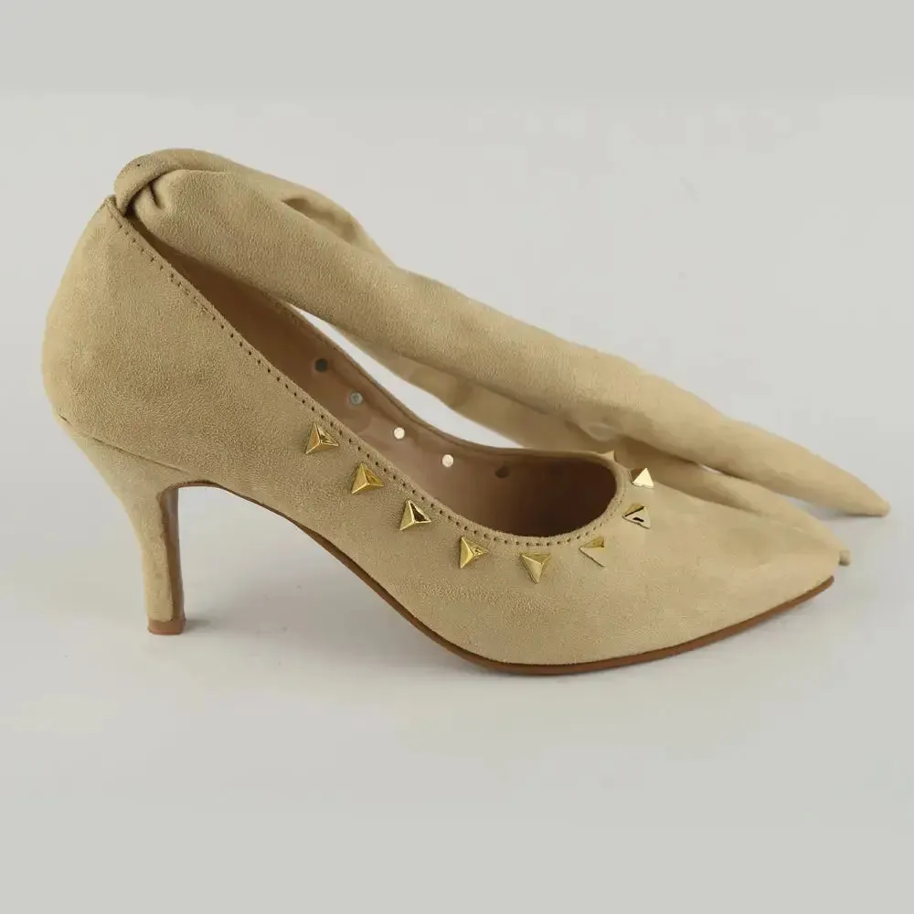 Sunstone Court Shoes Fawn