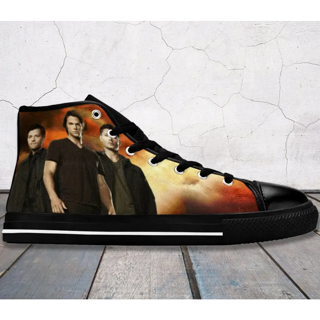 Supernatural Horror Movies Shoes High Top Sneakers for Kids and Adults