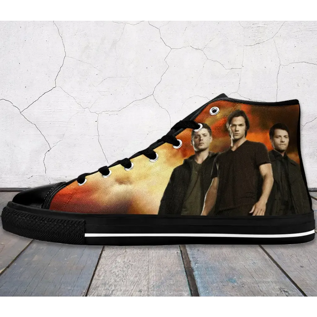 Supernatural Horror Movies Shoes High Top Sneakers for Kids and Adults