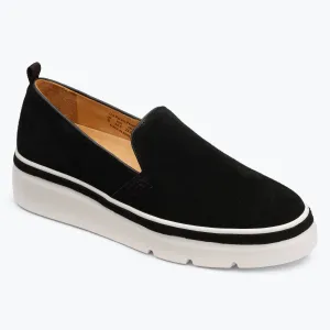 Sutton Suede Sneaker - Black