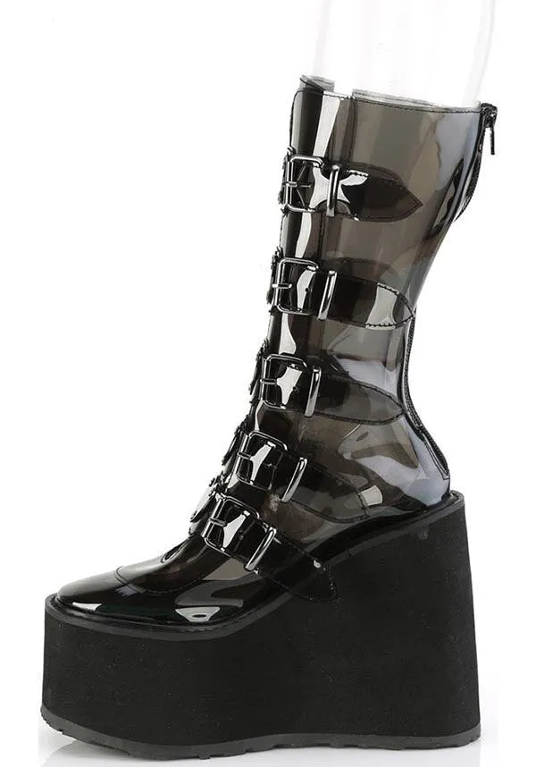 SWING-230C [Smoke TPU] | PLATFORM BOOTS [PREORDER]