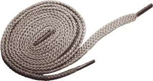 [Taupe Grey] - Flat Woven Shoelaces