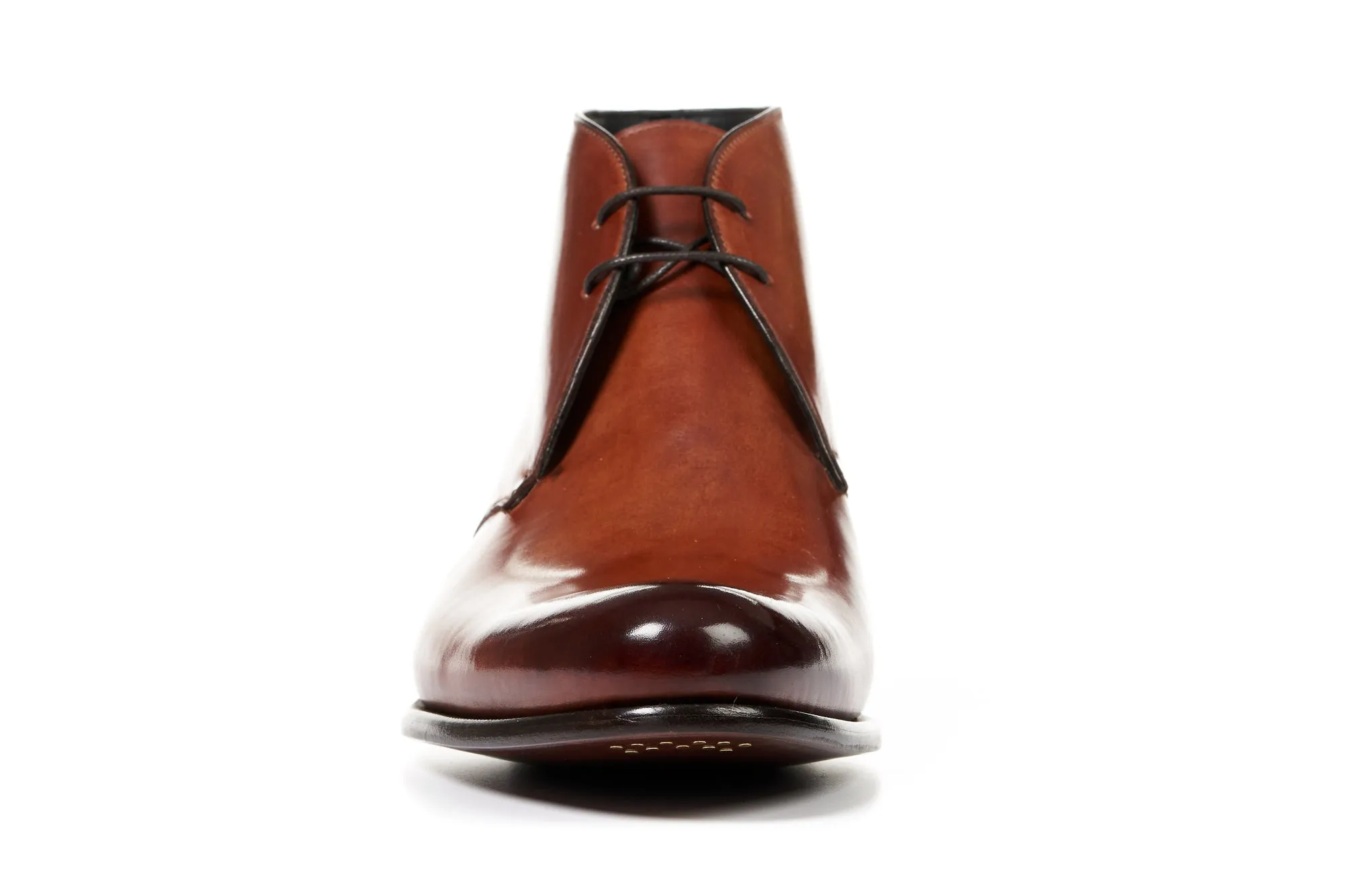 The Newman Chukka Boot - Havana Brown