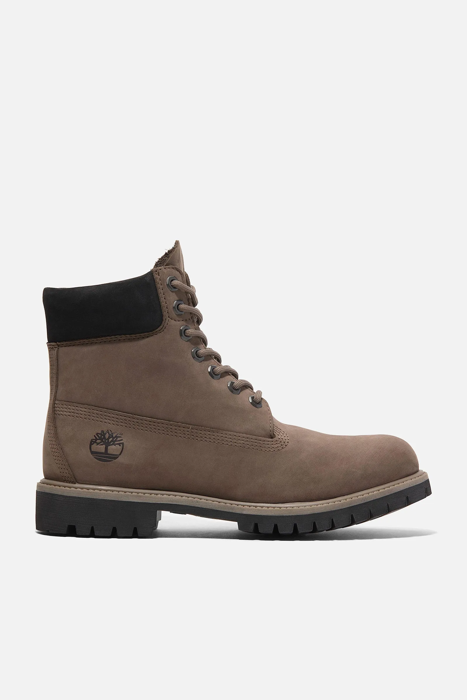 Timberland Premium 6-Inch Lace-Up Waterproof Boot Brown Nubuck