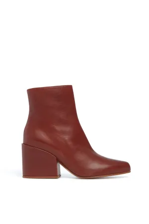 Tito Ankle Boot in Cognac Leather