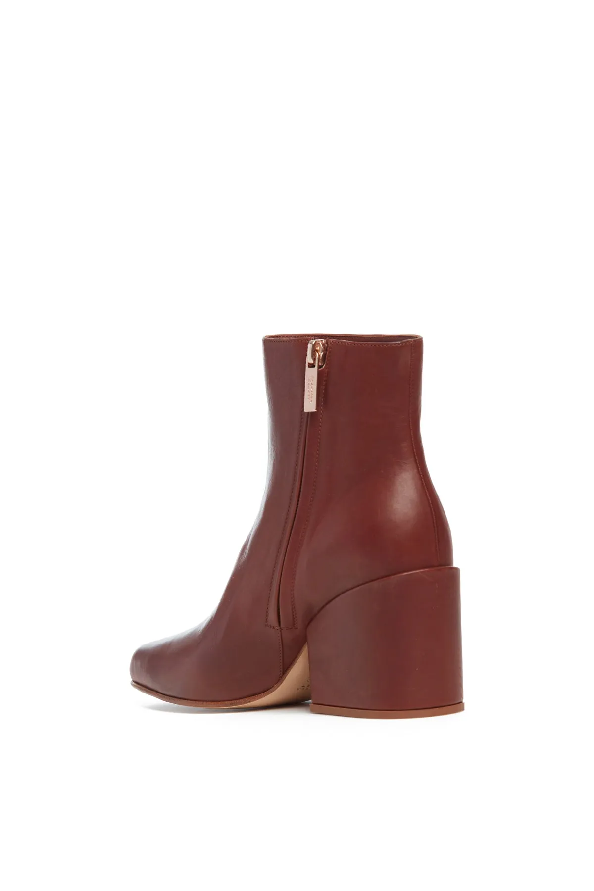 Tito Ankle Boot in Cognac Leather