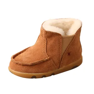 Twisted X Infant's Shearling-Lined Chukka Driving Moc - Tan ICA0021