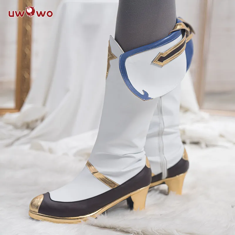 Uwowo Genshin Impact Shoes Sucrose Shoes Anemo Mondstadt Female Cosplay Shoes