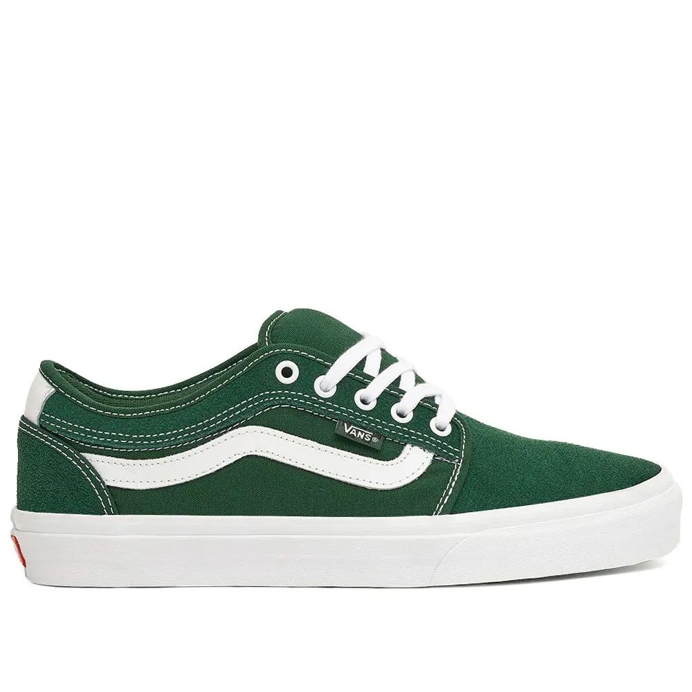 Vans Chukka Low Sidestripe - Dark Green/White