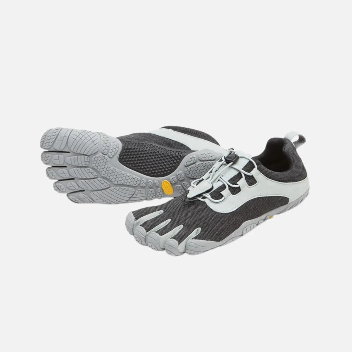 Vibram V-Run Retro Women's Barefoot Running Footwear -Black / Grey