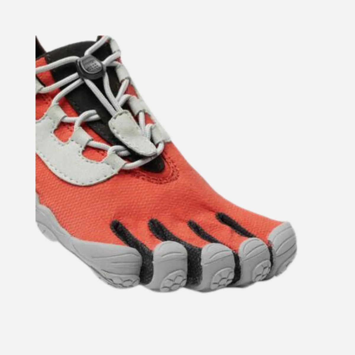 Vibram V-Run Retro Women's Barefoot Running Footwear -Red/Black/Grey