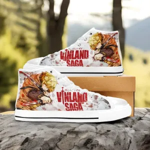 Vinland Saga Thorfinn Shoes High Tops Sneakers for Kids and Adults