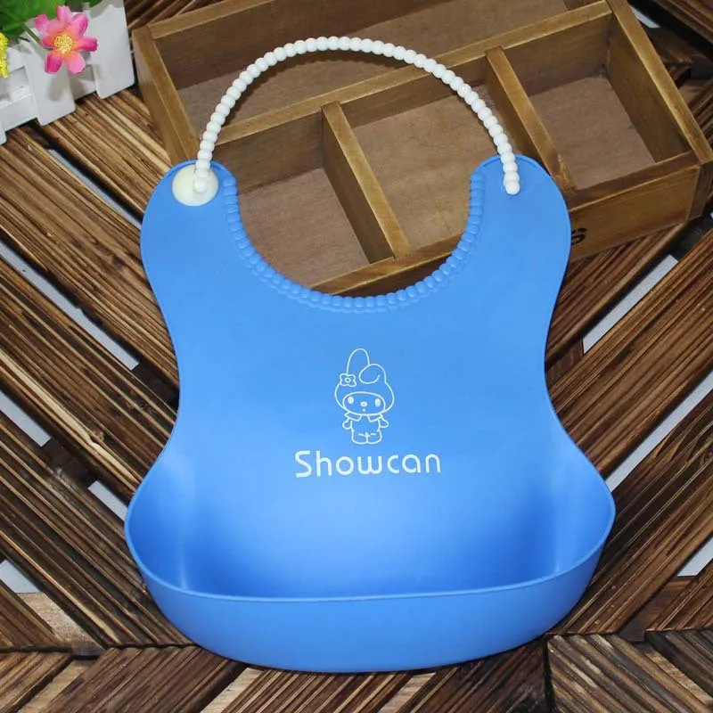 Waterproof Silicone Baby Bibs - Silica Gel Bibs & Burp Cloths