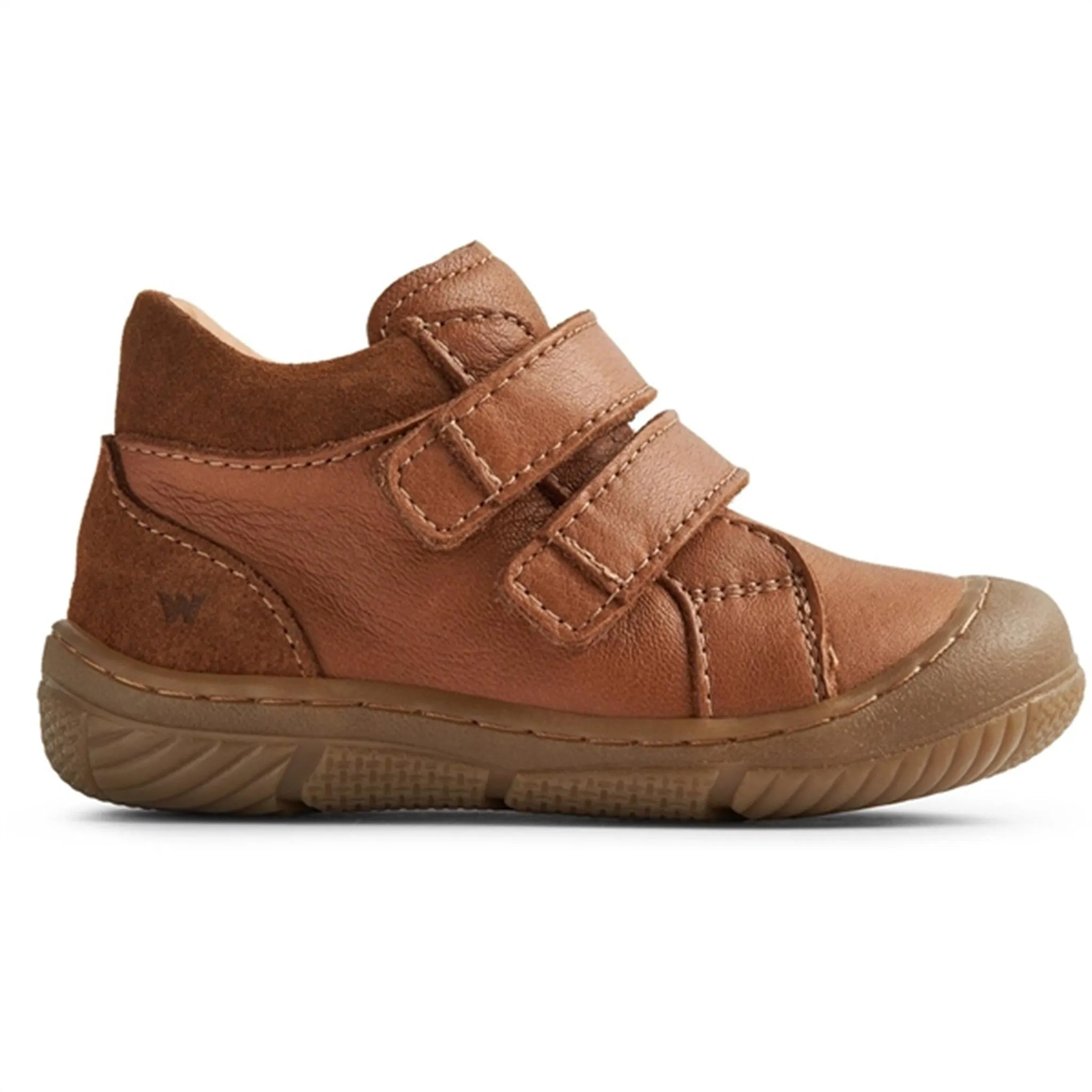 Wheat Shoe Double Velcro Ivalo Cognac