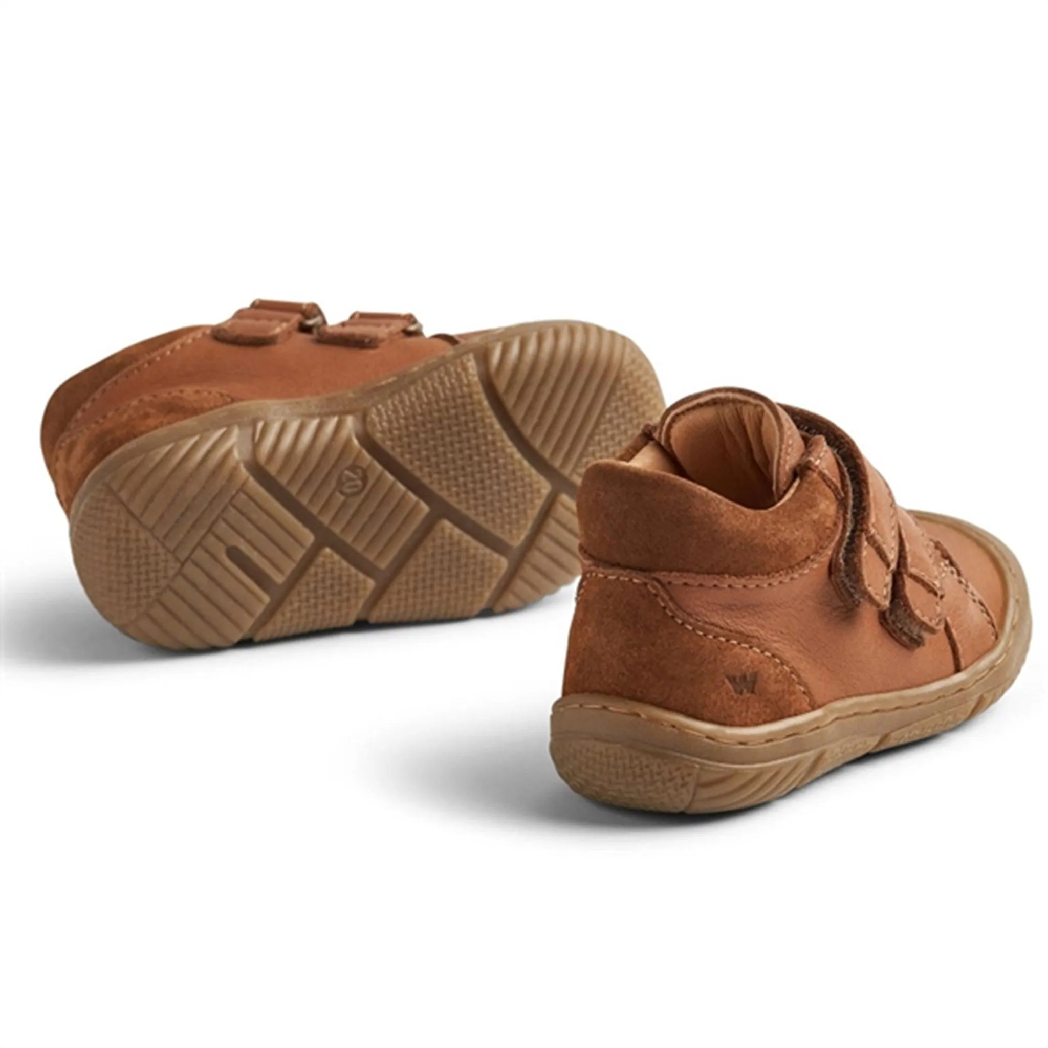 Wheat Shoe Double Velcro Ivalo Cognac