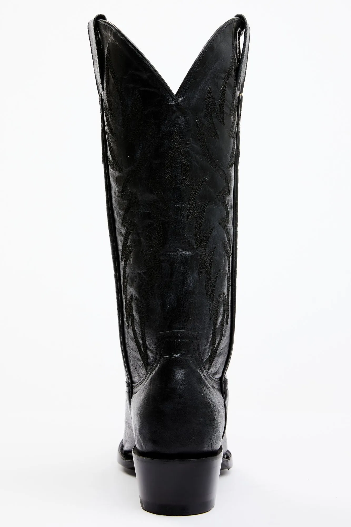 Wheeler Black Western Performance Boots - Snip Toe