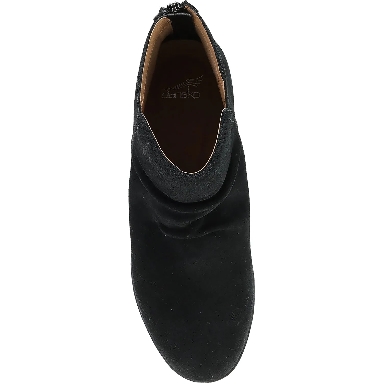 Women's Dansko Stephanie Black Waterproof Suede