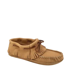 Women's Earthing Moccasins Moosehide Ankle BB468-N