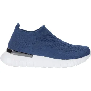 Women's Ilse Jacobsen Tulip 4070 Orion Blue Knit Mesh